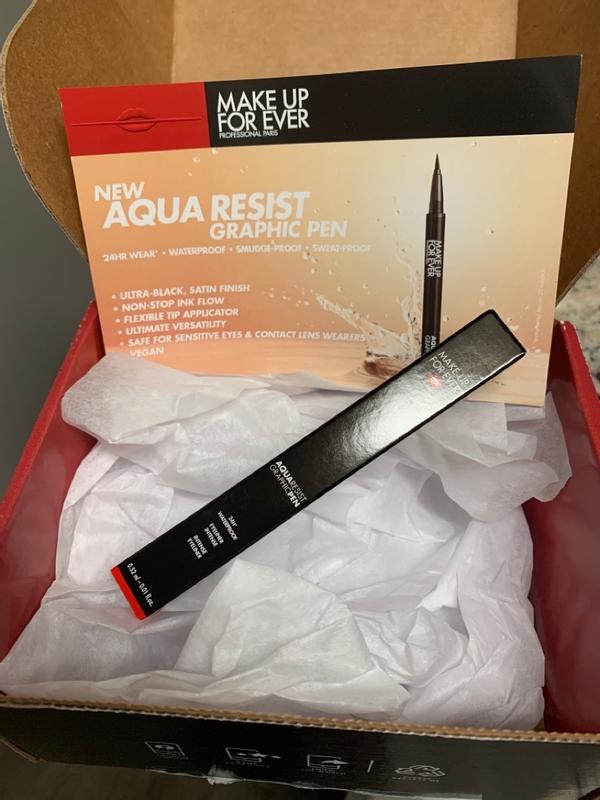 Aqua Resist Graphic Pen - Eyeliner – MAKE UP FOR EVER
