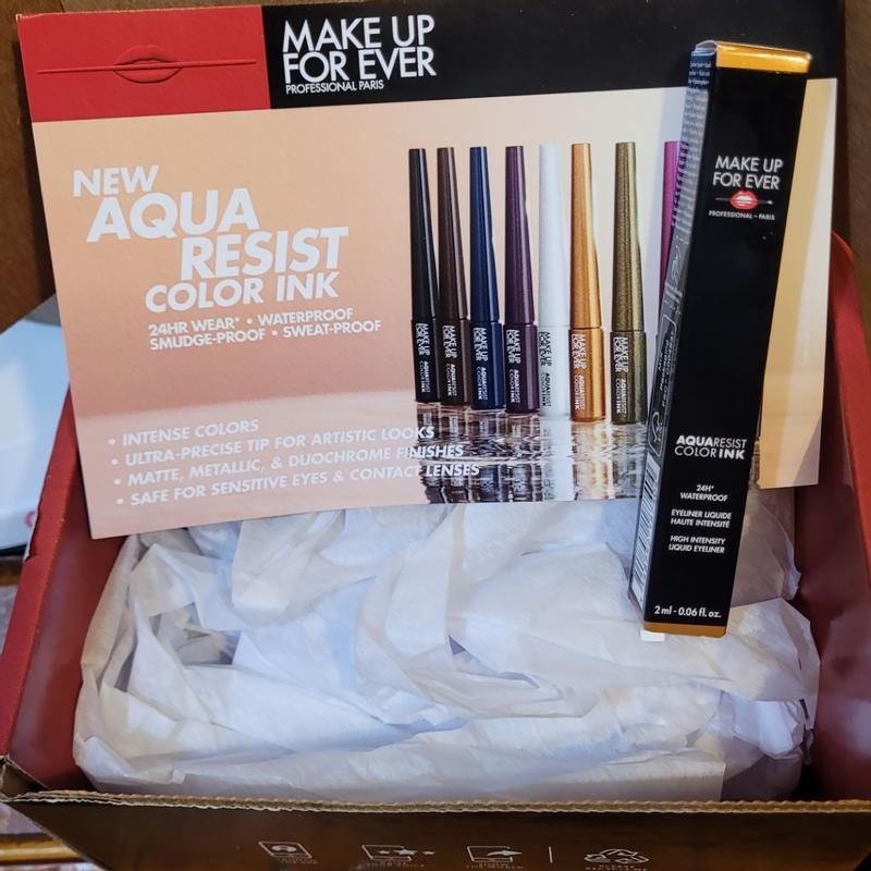 AQUA RESIST COLOR INK - EYELINER – MAKE UP FOR EVER