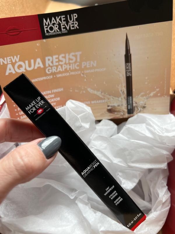 MAKE UP FOR EVER AQUA RESIST AQUA RESIST GRAPHIC PEN BLACK 0.52ml