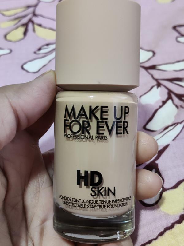 Trying the new @makeupforever @makeupforevermiddleeast HD Skin