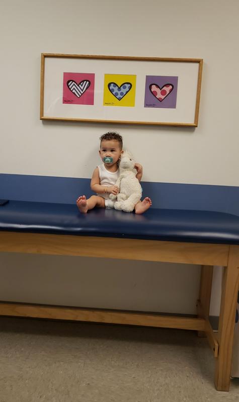 He takes it everywhere..