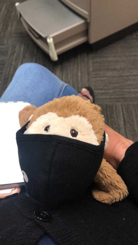 Paul protecting himself from coronavirus!