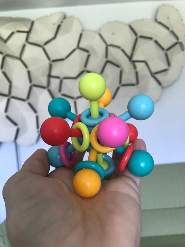 atom teether toy