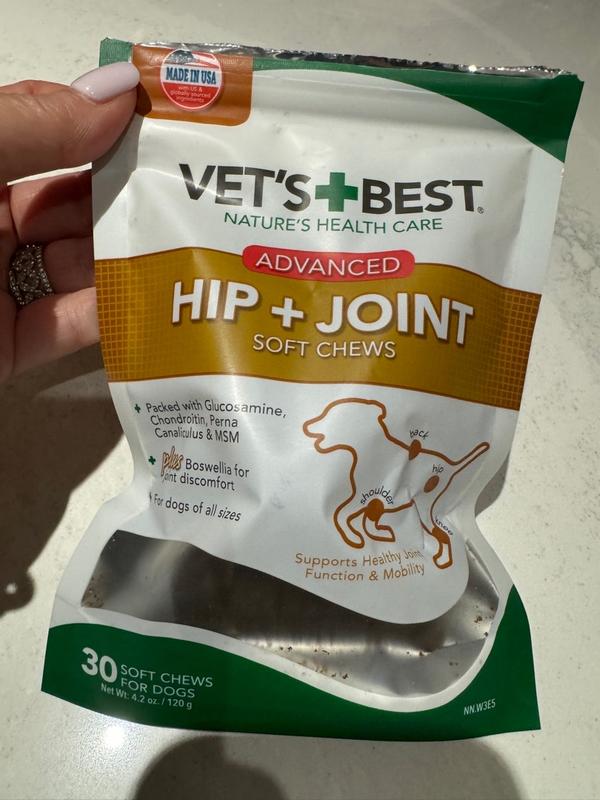 Dog Advanced Hip Joint Soft Chews Vet s Best