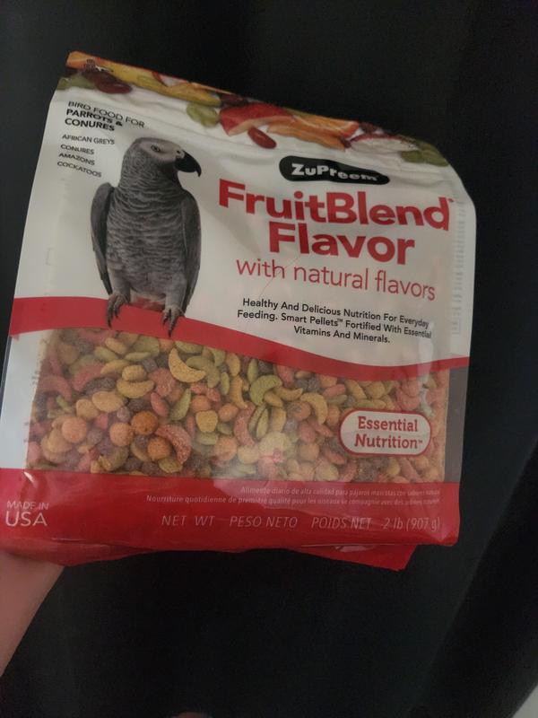 Zupreem FruitBlend Flavor Bird Food - Large Parrot Zupreem