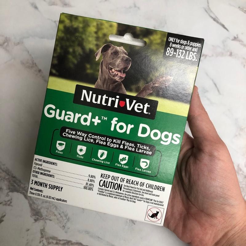 Vet Guard+ Vetguard Plus For Dogs NUTRI-VET Guard Plus Flea Tick
