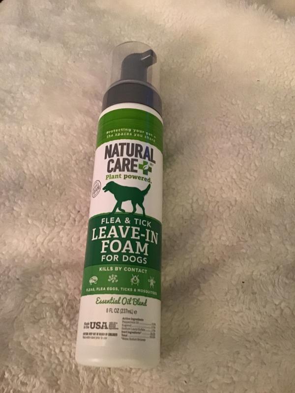 Natural care flea shop and tick drops directions