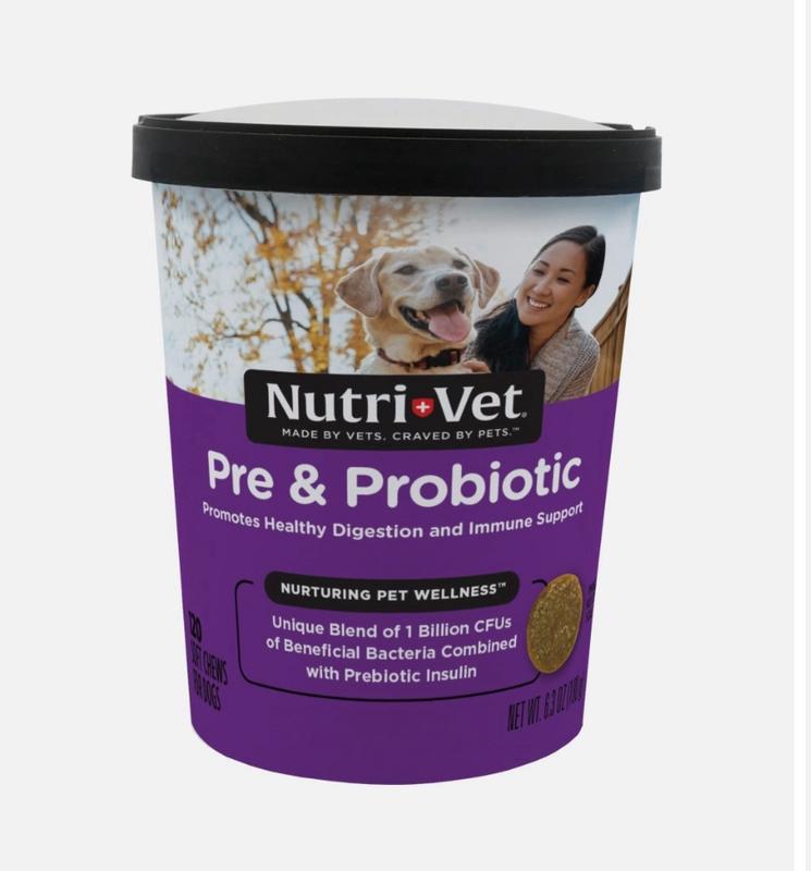 Pre Probiotic Soft Chews Dog Digestive Health Nutri Vet