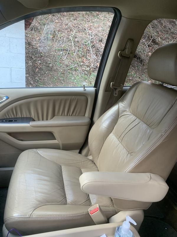 My car seats after using Lexol leather cleaner