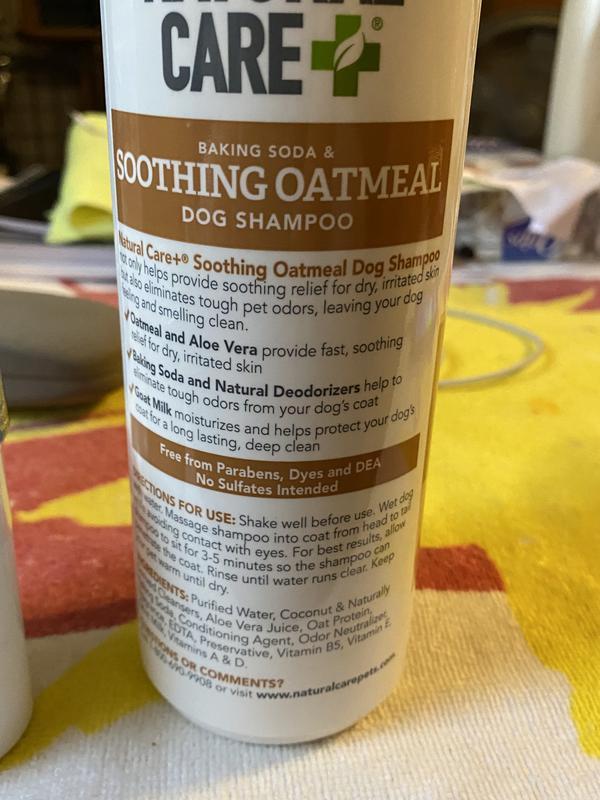 Dog Oatmeal Shampoo Natural Care