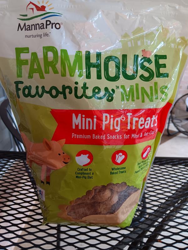 Farmhouse Favorites Mini Teacup Pig Treats Manna Pro