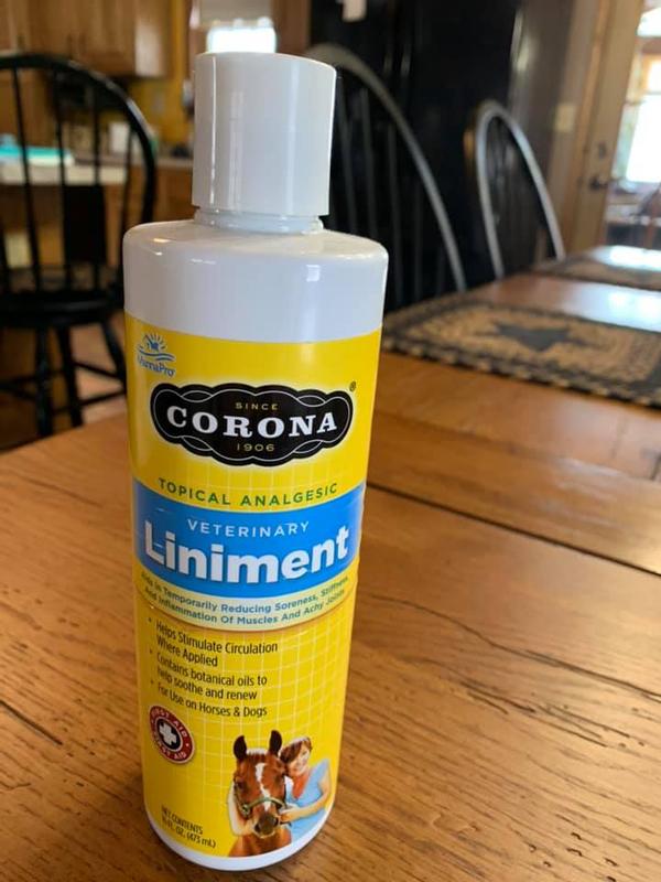 Manna Pro Corona Horse Muscle Repair & Relief Liniment 16oz