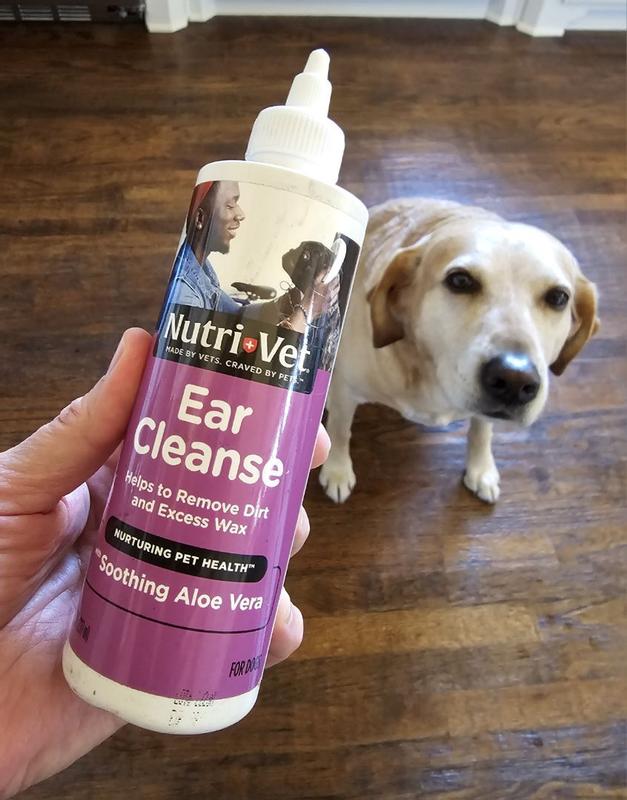 Nutri-Vet Ear Cleanse, nettoyant pour les oreilles pour chien – MEUNERIE  DALPHOND