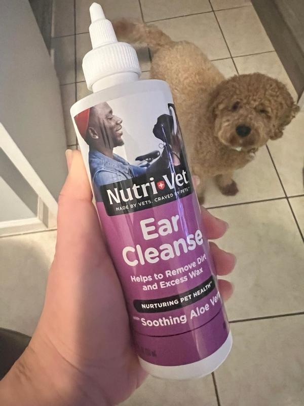 Nutri-Vet Ear Cleanse, nettoyant pour les oreilles pour chien – MEUNERIE  DALPHOND