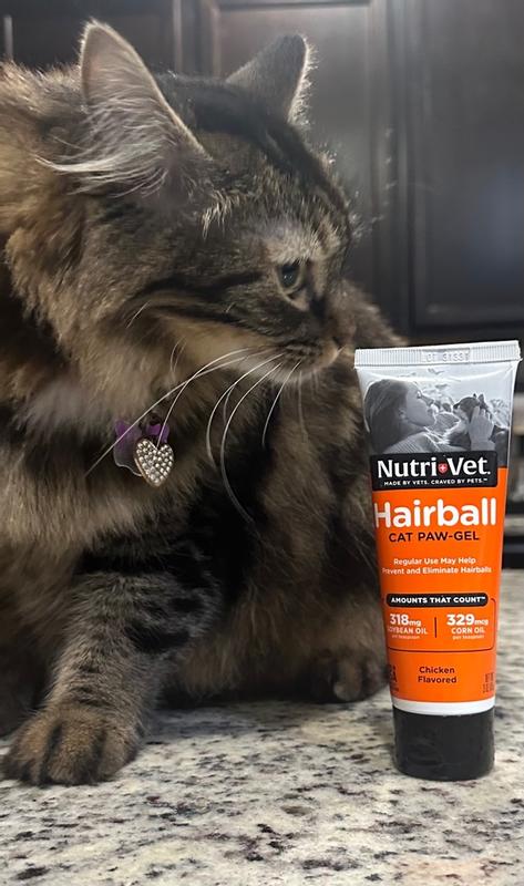 Cat Hairball Paw Gel Nutri Vet