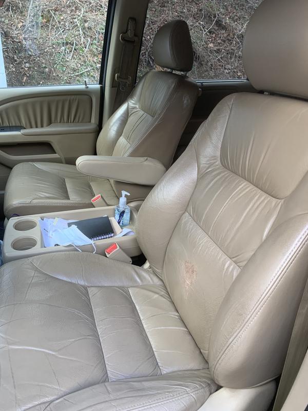 My car seats after using Lexol leather cleaner