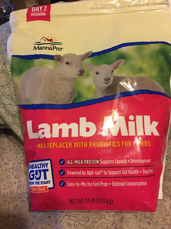 Manna Pro Opti-Gut Lamb Milk Replacer, 3.5 lbs