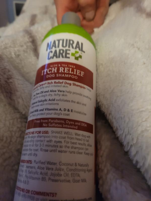 Natural care shop itch relief shampoo