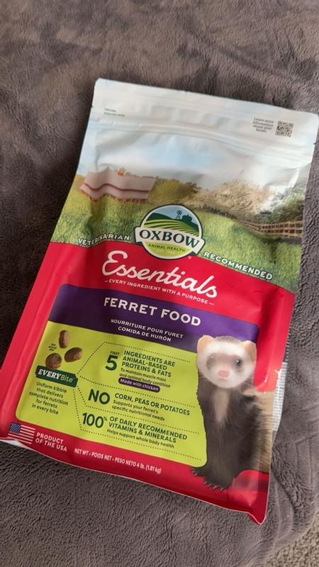 Oxbow ferret outlet food