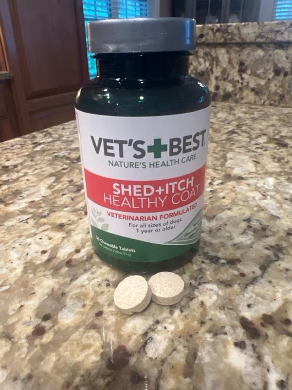 Shops vet's healthy coat shed and itch