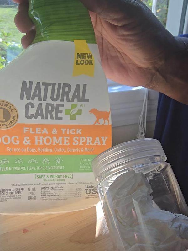 Natural care plus flea and tick home spray best sale