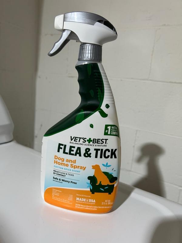 Dog Flea Tick Home Spray 32oz Vet s Best