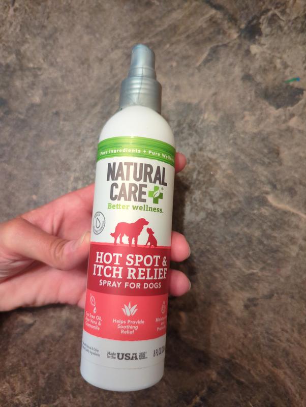 Hot spot itch clearance relief