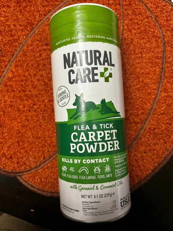 Flea Tick Carpet Powder Natural Care