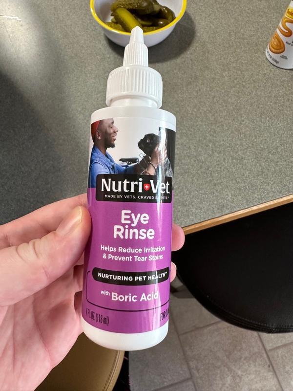 Nutri Vet Eye Rinse Liquid 4 Ounce Petsense