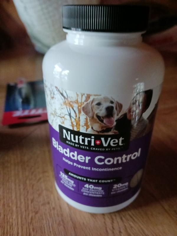 Bladder Control Chewable Tablets Dog Digestive Health Nutri Vet