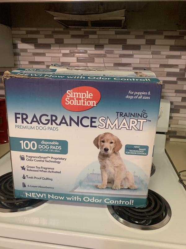 FragranceSmart™ Odor Control Puppy Training Pads