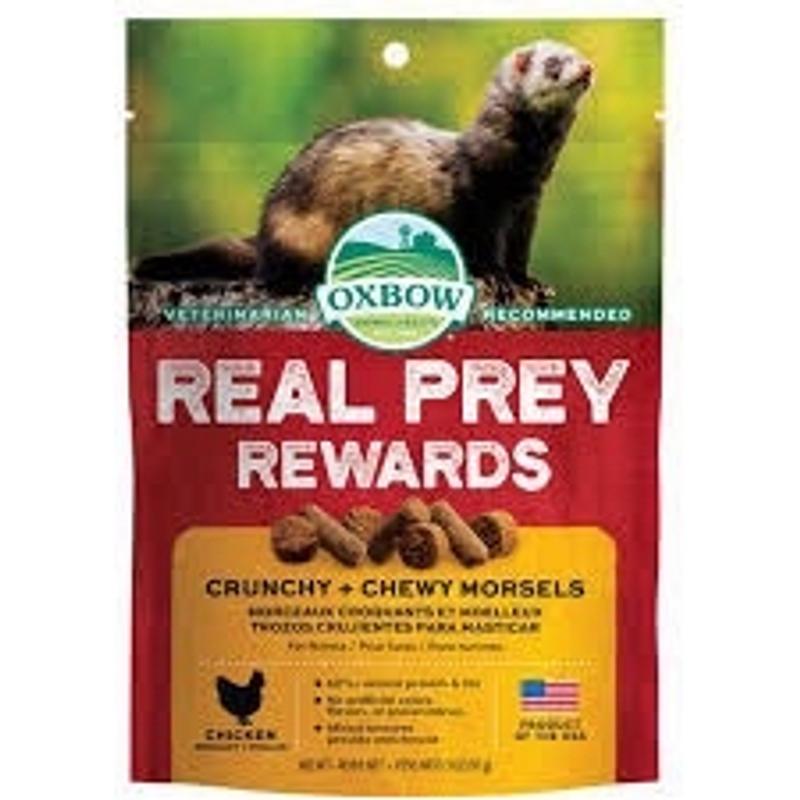 Real Prey Rewards Chicken Ferret Treats Oxbow Animal Health