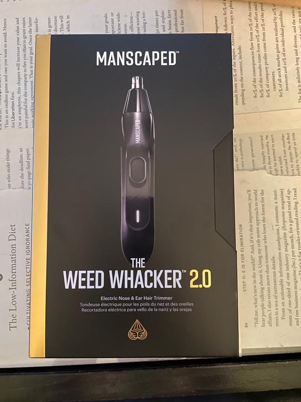 MANSCAPED The Weed Whacker 2.0 Ear & Nose Hair Trimmer - 30