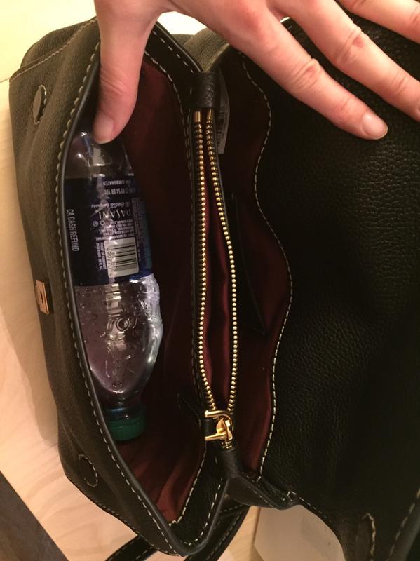 Three pockets in the bag, and have enough space.
