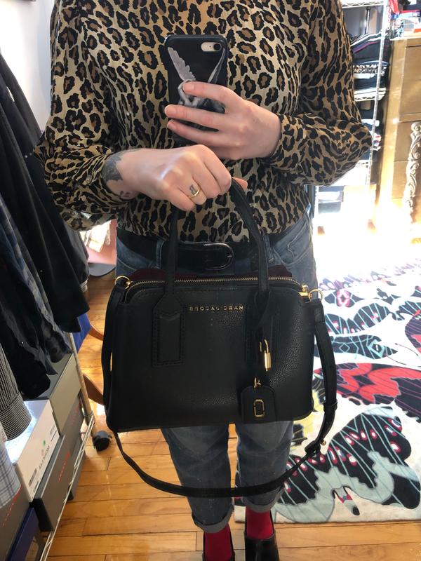 MARC JACOBS The Editor Leather Satchel | Bloomingdale's