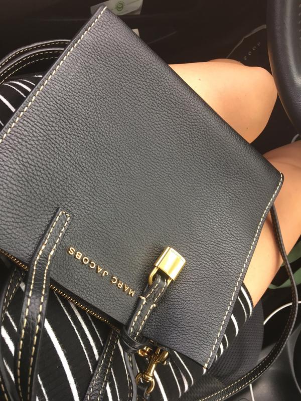 Marc jacobs the grind leather tote sale