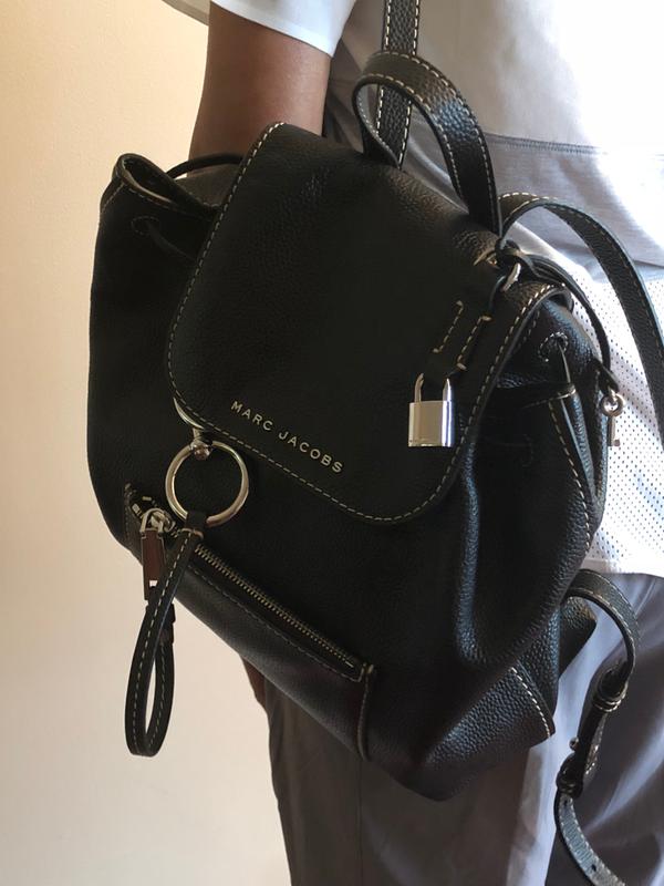 MARC JACOBS MARC JACOBS The Bold Grind Leather Backpack  display picture 2