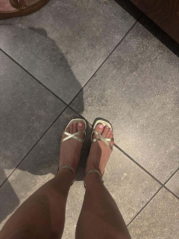 Customer photo for "The best European summer sandals!"