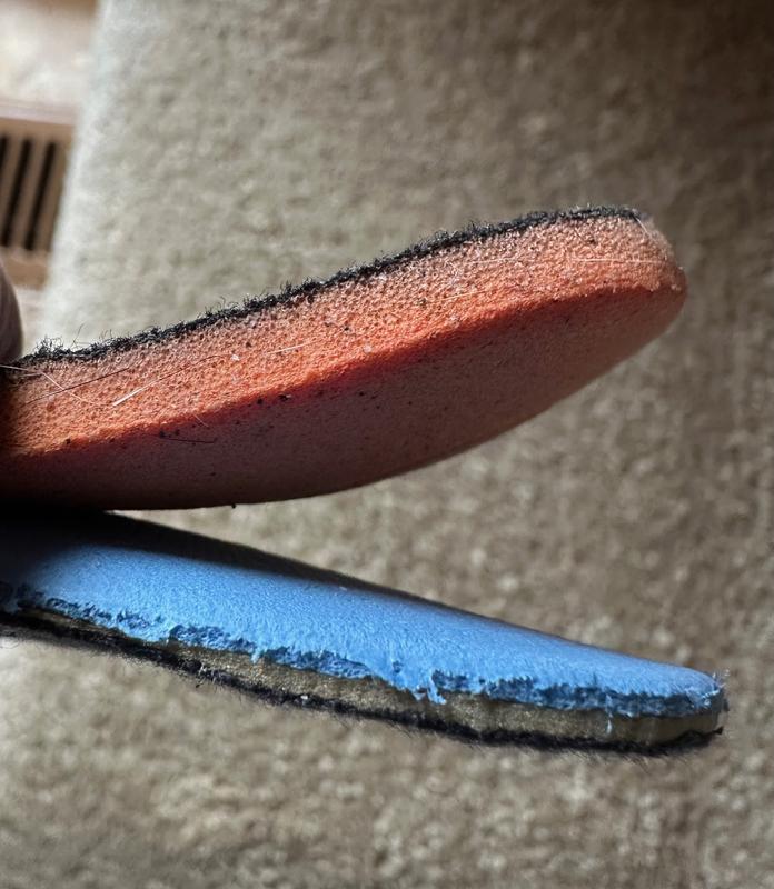 New is blue, old is orange
