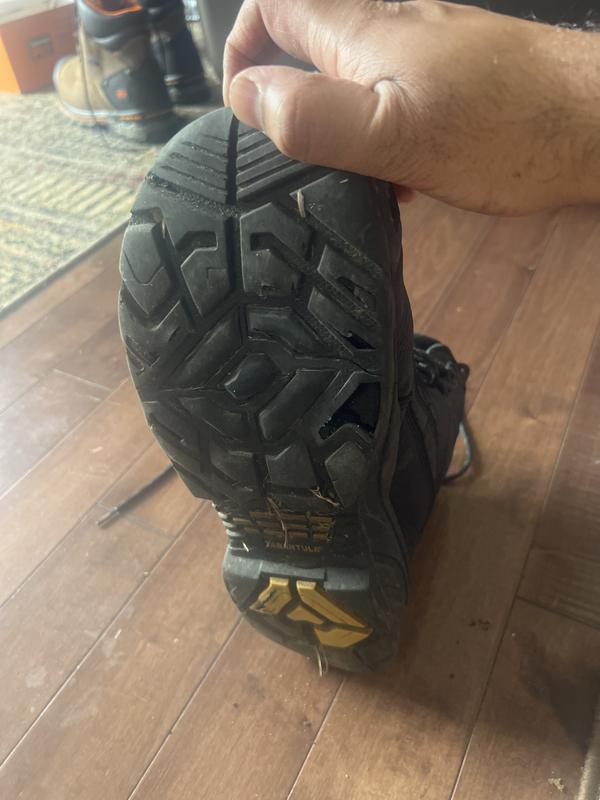 Right boot worn out within 8 months