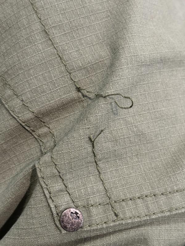 Pocket stitching failing