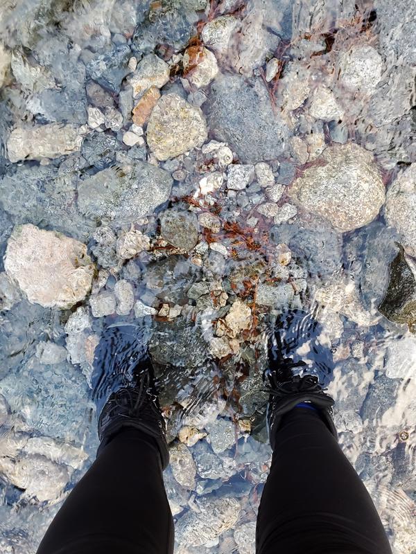 Feet are still dry