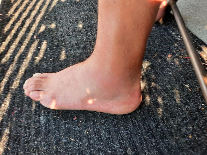 Left foot