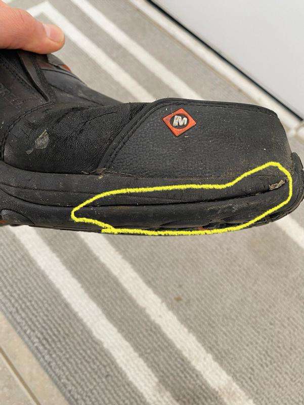 Outsole separated