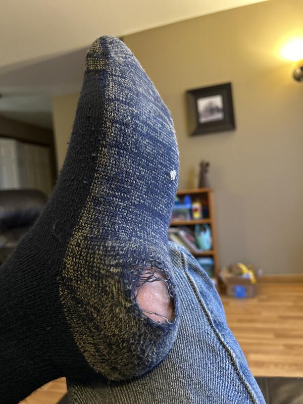 Hole after wearing 6 times