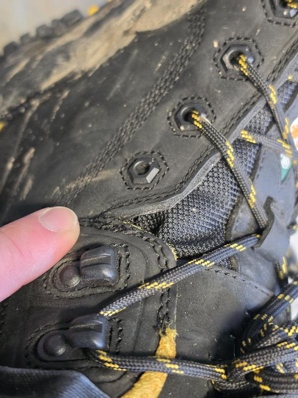 This spot on the inside needs work