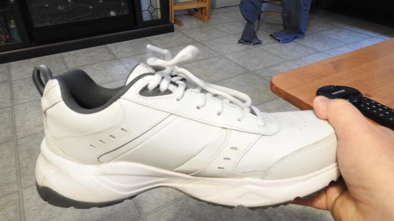 Skechers Men s Haniger Walking Sneakers White Wide 2E Marks