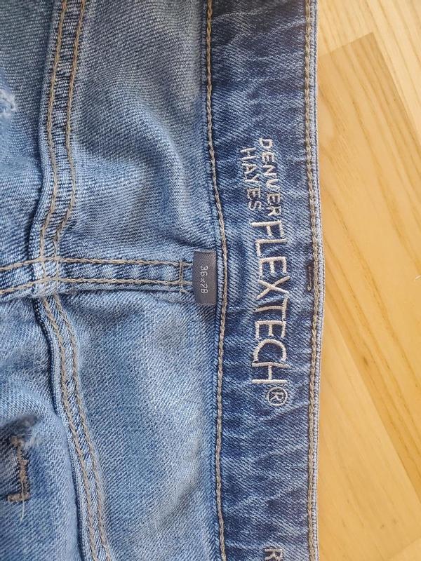 Old pant stitched