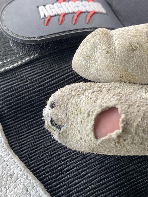 Wore out from use, and the seam tore…poor quality