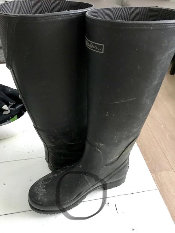 tall mud boots
